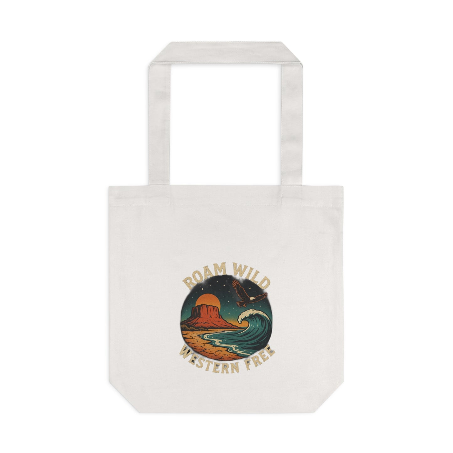 Nature-Inspired Cotton Tote bag