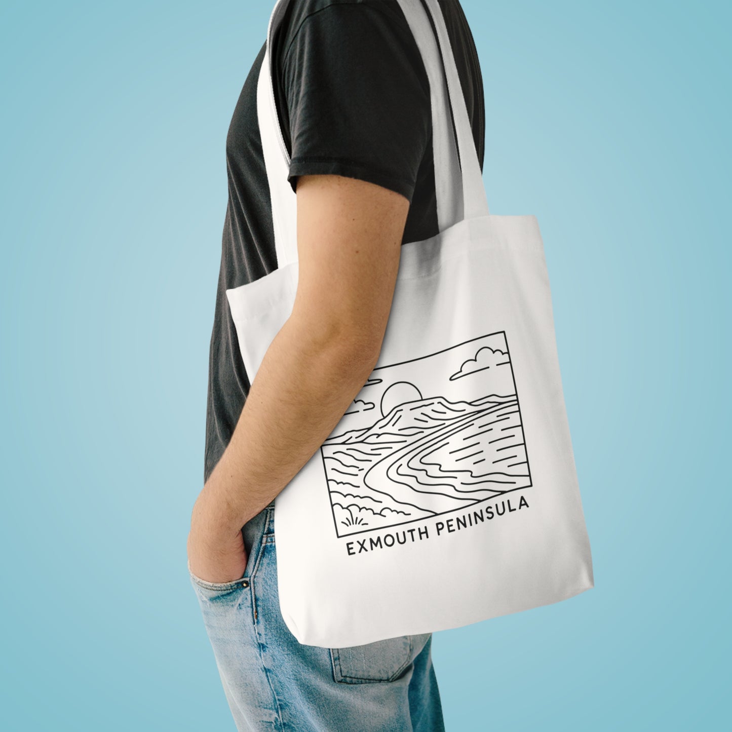 Nature-Inspired Cotton Tote bag